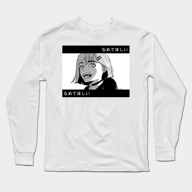 Once Bitten Long Sleeve T-Shirt by KAMI-ART